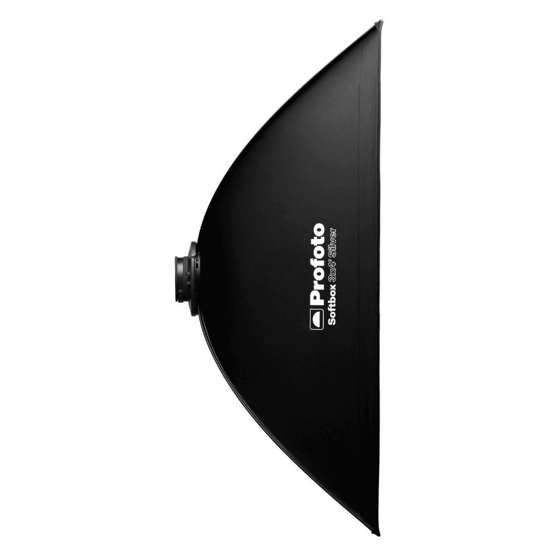 Profoto Softbox rectangular de 3 x 4 pies (plata)