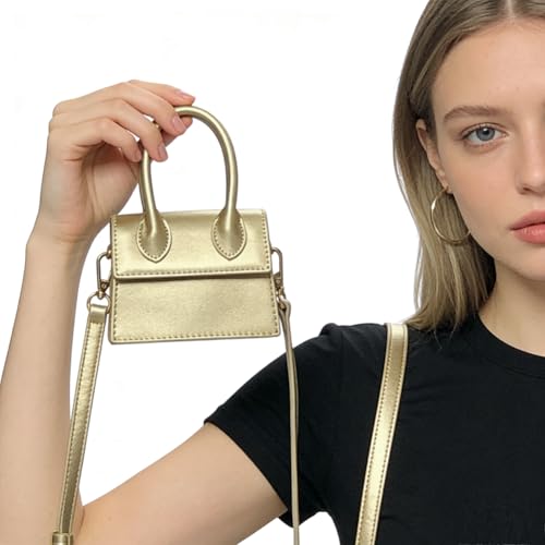 Image of Cute Purse Mini Crossbody Bags for Women Top Handle Clutch Handbag | Cute