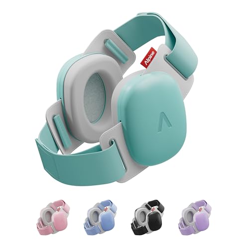 Alpine Muffy Baby Confort – Casque Anti Bruit Bebe, Certifiée CE, Bandeau pour un maintien sûr, Protection Auditive pour Enfants Jusqu’à 5 Ans,...