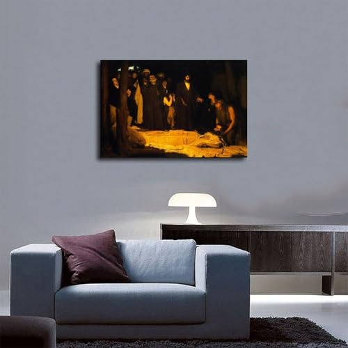 Poster de collection Henry Ossawa Tanner sur toile de lin