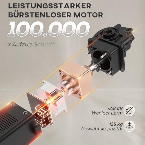 HOMCOM Fernsehsessel Elektrisch Relaxsessel mit Liegefunktion Fußteil TV Sessel mit Verstellbarer Rückenlehne Seitentasche ergonomisch Ruhesessel Liegesessel für Wohnzimmer Schlafzimmer Cremeweiß – Bild 5