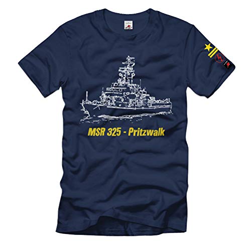 T-shirt MSR 325 Pritzwalk 4 bleu idéal pour vos sorties d'été