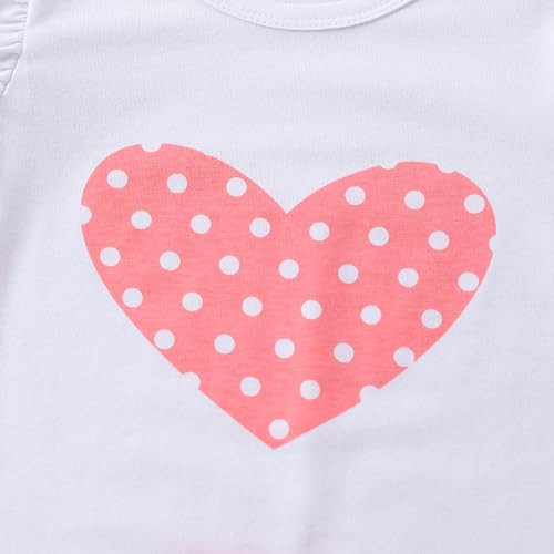 Image of Ayzozuy Kid Girl Clothes Shorts Set 2 Piece Outfits Summer Casual Short Sleeve Top and Shorts Set for Girls 4-7