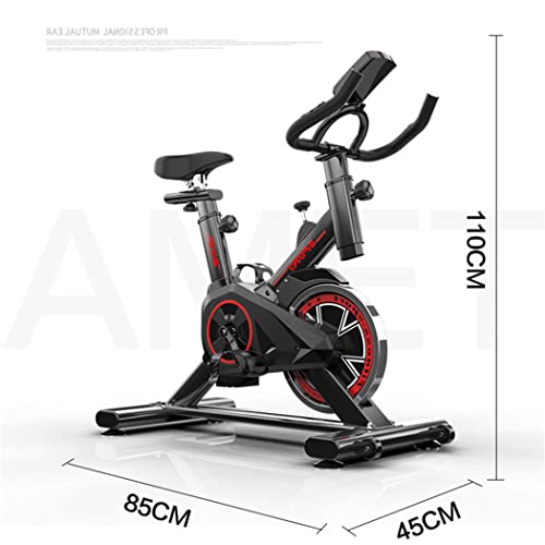 ZJDU-Upright-Stationary-Exercise-Bike-Indoor-Fitness-Cycling-Bicyclewith-Comfortable-Seat-Cushion-Silent-Belt-Drive-and-Adjustable-Resistance-LCD-Monitor-120KG-Weight-Capacity