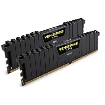 Memória para desktop Corsair Vengeance LPX 16 GB (2 x 8 GB) DDR4 3000 (PC4-24000) C16 1,35 V - Memória preta para PC