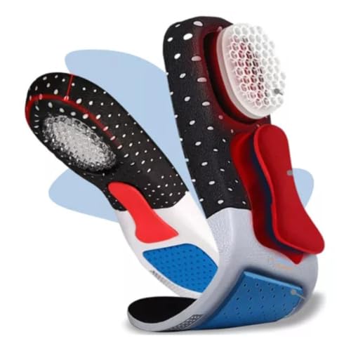 Insole ortopédico para alívio da dor na marcha supinada