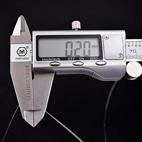 100 metros de alambre suave 304SS - Hilo sencillo versátil para proyectos de bricolaje y mantenimiento (0.1mm a 3mm de diámetro), 1 pieza (0.7mm) miniatura 5