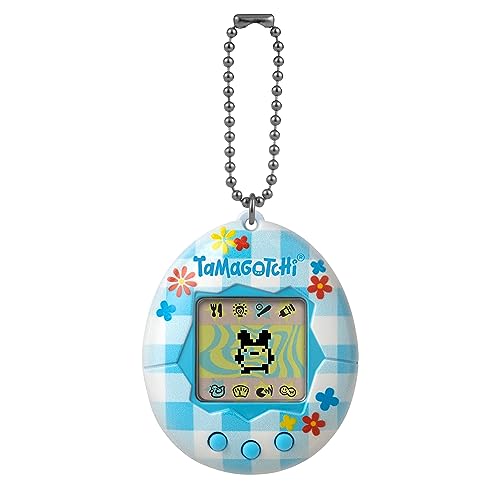 Tamagotchi Original - Flower Gingham (Updated Logo)