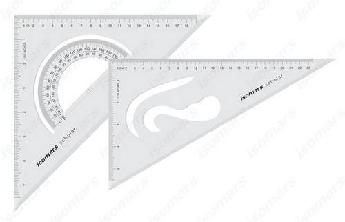 Isomars Engineering Drawing Kit – Set of 5 Essential Drafting Tools for Technical Drawing, Architecture & Engineering 1
