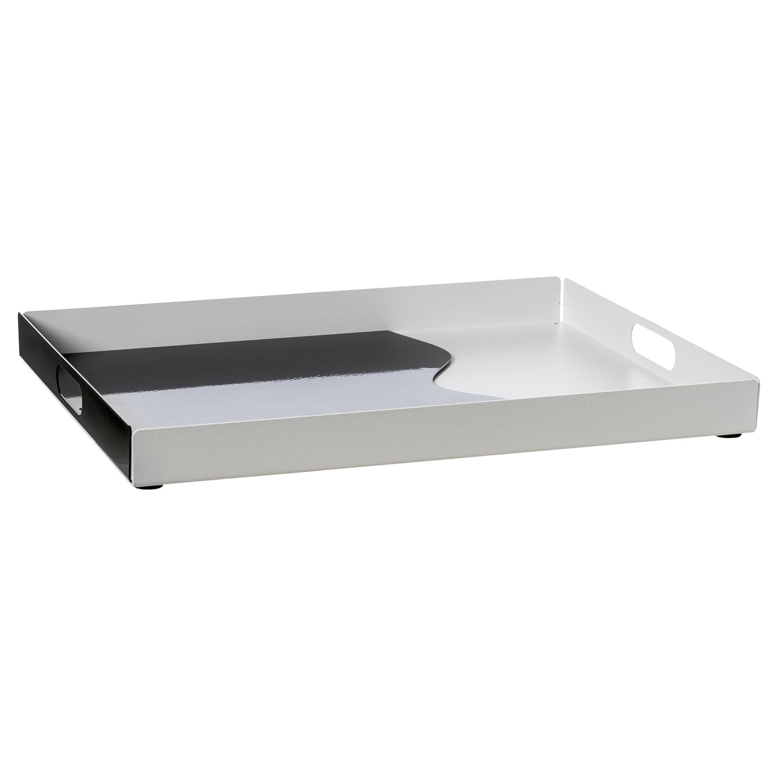 Plateau rectangulaire design en fer pour sublimer vos tables de salon modernes