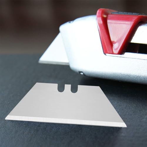 Trapezklingen,Teppichmesser Klingen,Trapezklingen Messer,Messer Klingen,Klingen,Ersatzklingen,Scharf,SK5-Stahl,0.6 mm Klingenstärke,10 Stück