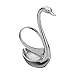 Zinc Alloy Fork Spoon Tableware Stand Holder Swan Shaped Fruit Food Fork Spoon Knife Base Holder Kitchen Tools