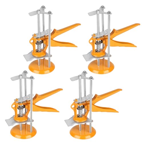 DBREAKS Höhenversteller für Fliesen, 4 Stück Keramikfliesen-Versteller, Handwagenheber, Fliesenheber&Präzisions-Locator, Handheld Jack für Glastüren, Holzpaneele, Türen und Fenster