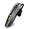Bluetooth headset mobiele telefoon V5.0 met microfoon, onderdrukking van HD-spraakgeluiden, 30 uur spreken en 15 dagen stand-by, geïntegreerde 220 mAh-batterij, handsfree draadloze Bluetooth hoofdtelefoon voor business