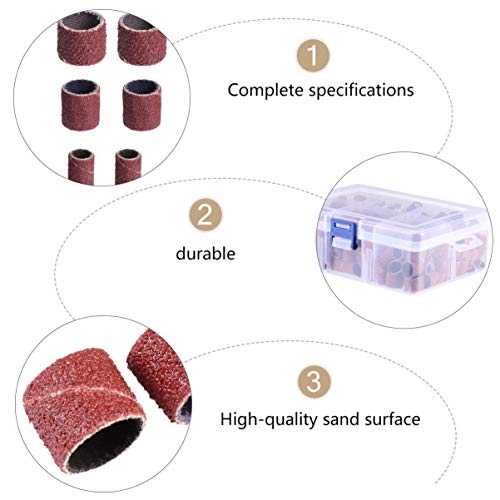 YARNOW 252-Delige Schuurtrommelset Trommelschuurmachine Schuurhulzen Trommeldoorns Voor Rotatiegereedschap - Image 4