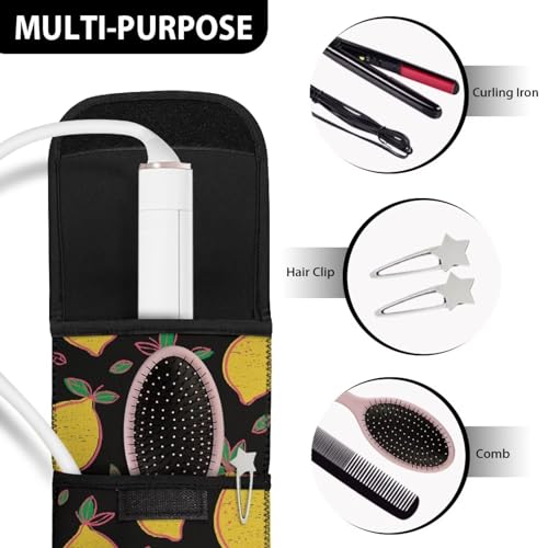 Estuche resistente al calor para planchas de pelo miniatura 6