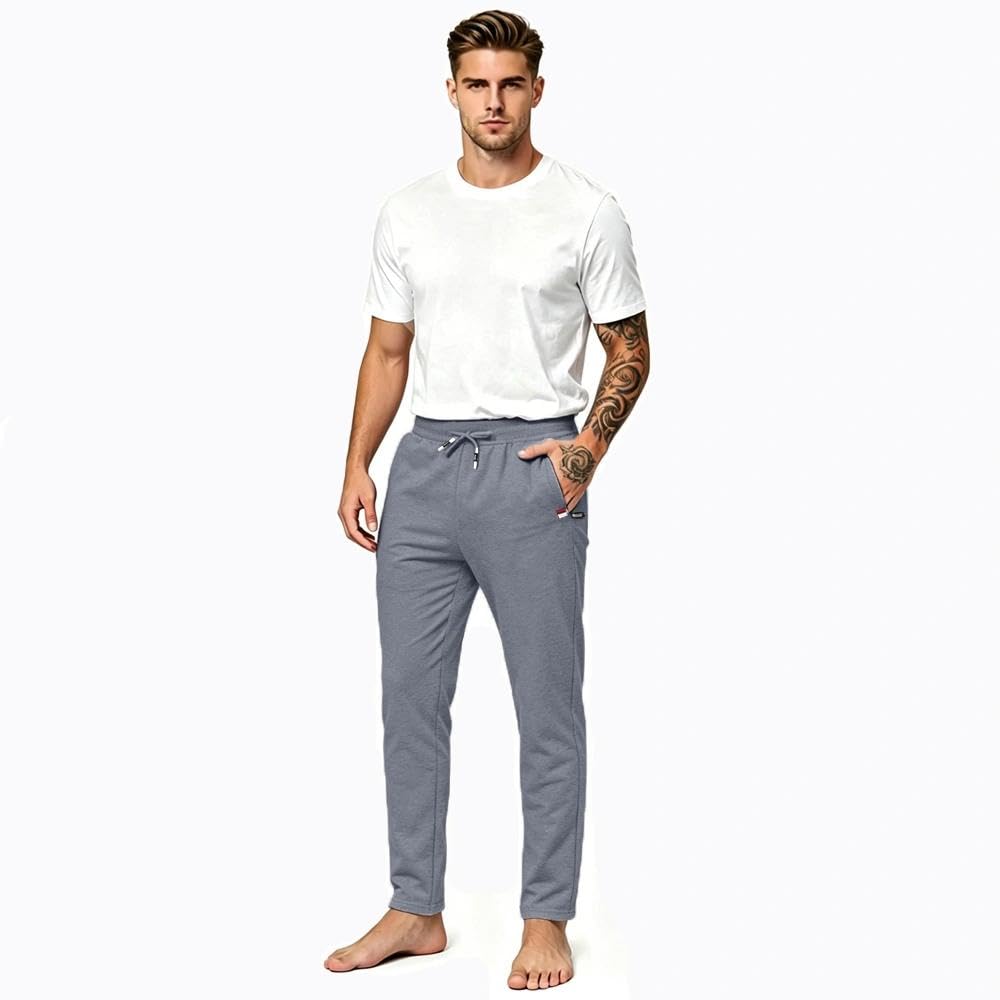 Tansozer Pantalons de Sport Homme Jogging Survetement Coton Sportswear