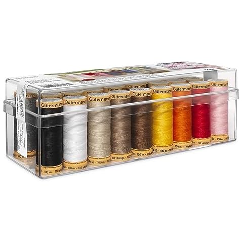 Gutermann Spool Box 26 Cotton Thread Set, Assorted Colors Cover