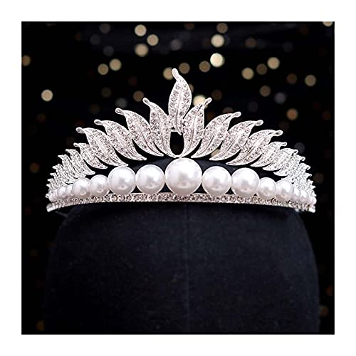Accesorios para el cabello de boda: coronas de cristal para novias radiantes