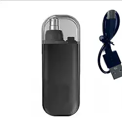 Aparador de Pelos Nariz e Ouvido Recarregável USB - Portátil, Sem Fio e Silencioso | Alta Precisão e Conforto- GLOBAL