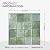Walanz 5 Sheets Peel and Stick Backsplash, Self Adhesive Wall Tiles, 3D Adhesive Tile Backsplash, 12"x12"Premium Self Adhesive Wall Tiles Peel and Stickfor Kitchen, Bathroom, RV(Spring Moss)