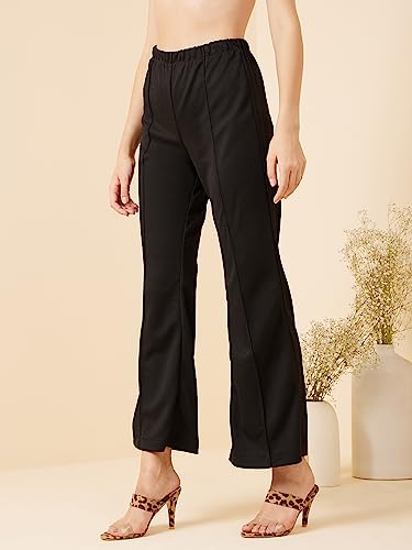 Image of Rare Women's Spandex Classic Regular Solid Casual Pants