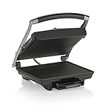 Tristar GR-2848 Sandwichera Grill, 2000 W, Plateado