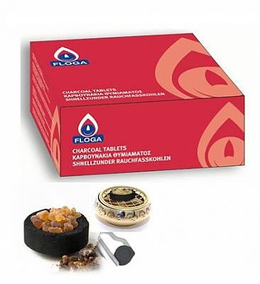 Kohletabletten Karton 40mm