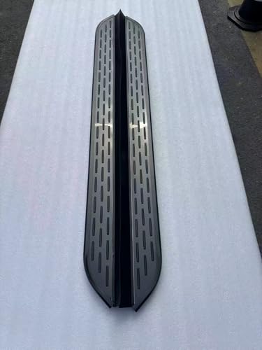 2 pcs estribos laterales aluminio negro para Lincoln Nautilus miniatura 4
