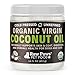 Raw Paws Organic Virgin Coconut Oil for Dogs & Cats, 16-oz - Supports Immune System, Digestion, Oral Health, Thyroid - All Natural Allergy Relief for Dogs - Hairball Relief -  Raw Paws Pet, Inc., 701000-16