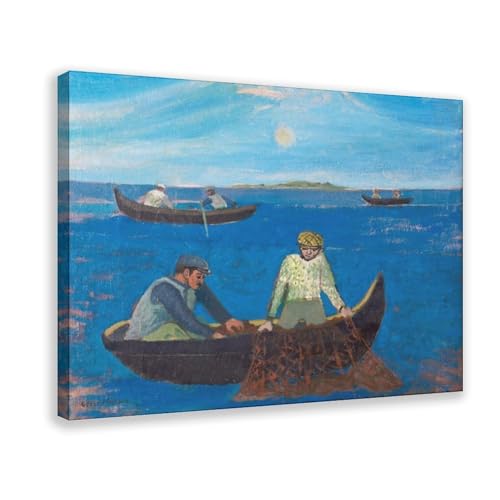 Impression sur toile Bank of Ireland Gerard Dillon cadre mural 20x30 cm