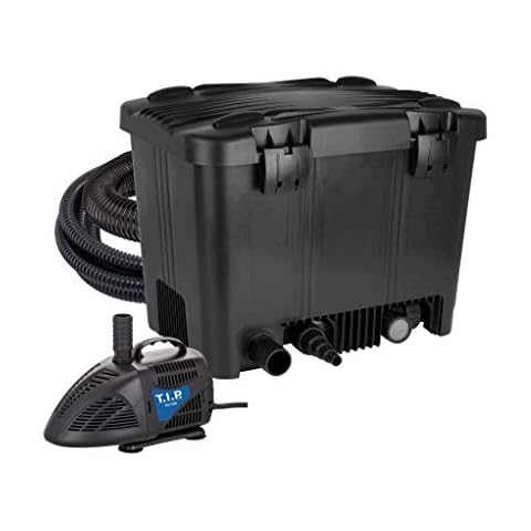 T.I.P. Teichfilter Teichaußenfilter WDF 20000 UV 18 (für Teiche bis zu 20.000 Liter, UV-C 18 Watt,Wet-and-Dry Technologie, mit verschiedenen Wirkstufen, Komplettsystem für den Teich) 30285 Cover