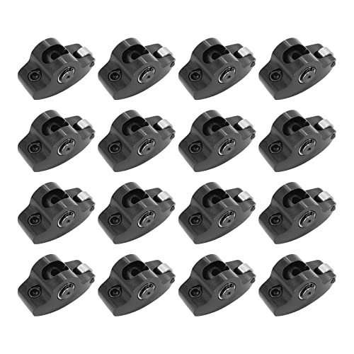 Kipa 3/8" Stud Aluminum Roller Rocker Arm Kit Fits For Ford Sb 289 302 351 Windsor 1.6 Pack-16 Heavy Duty Durable Top Performance #TOP6