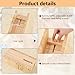 PH PandaHall Wooden Soap Cutting Box, Soap Cutter Adjustable Wood Soap Slicer Cutting Tool Trimming for DIY Handmade Soaps Making Candles Trimming, 9.8x4.3x3.3 inch