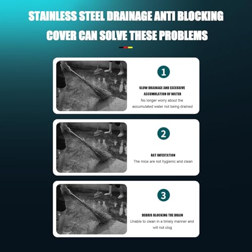 Filtre à déchets solides d'angle pour stopper les rongeurs et les mauvaises odeurs
