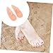 FRCOLOR 1set Toe Pads for Hammer Toes Bunion Relief Foot Comfort for Use Skin Tone Flexible Material