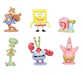 galletas bob esponja capitulo No solo es adecuado para la decoración de tartas, sino también para la colección y decoración del hogar.