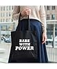 Hippowarehouse Babe with the power Tote Shopping Gym Beach Bag 42cm x38cm, 10 litres #1