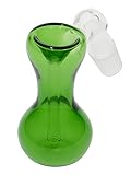 18,8mm Schliff Aschefänger mit integriertem Köpfchen grün 18,8 - Head&Nature Bong-Kollektion