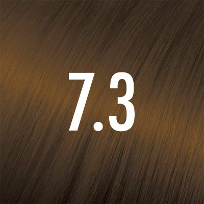 PRISMA Cream Hair Color - NO AMMONIA - #7.3 Medium Golden Blonde 2.09 oz. - 100% Grey Coverage, Long Lasting Shine, Made in Italy.