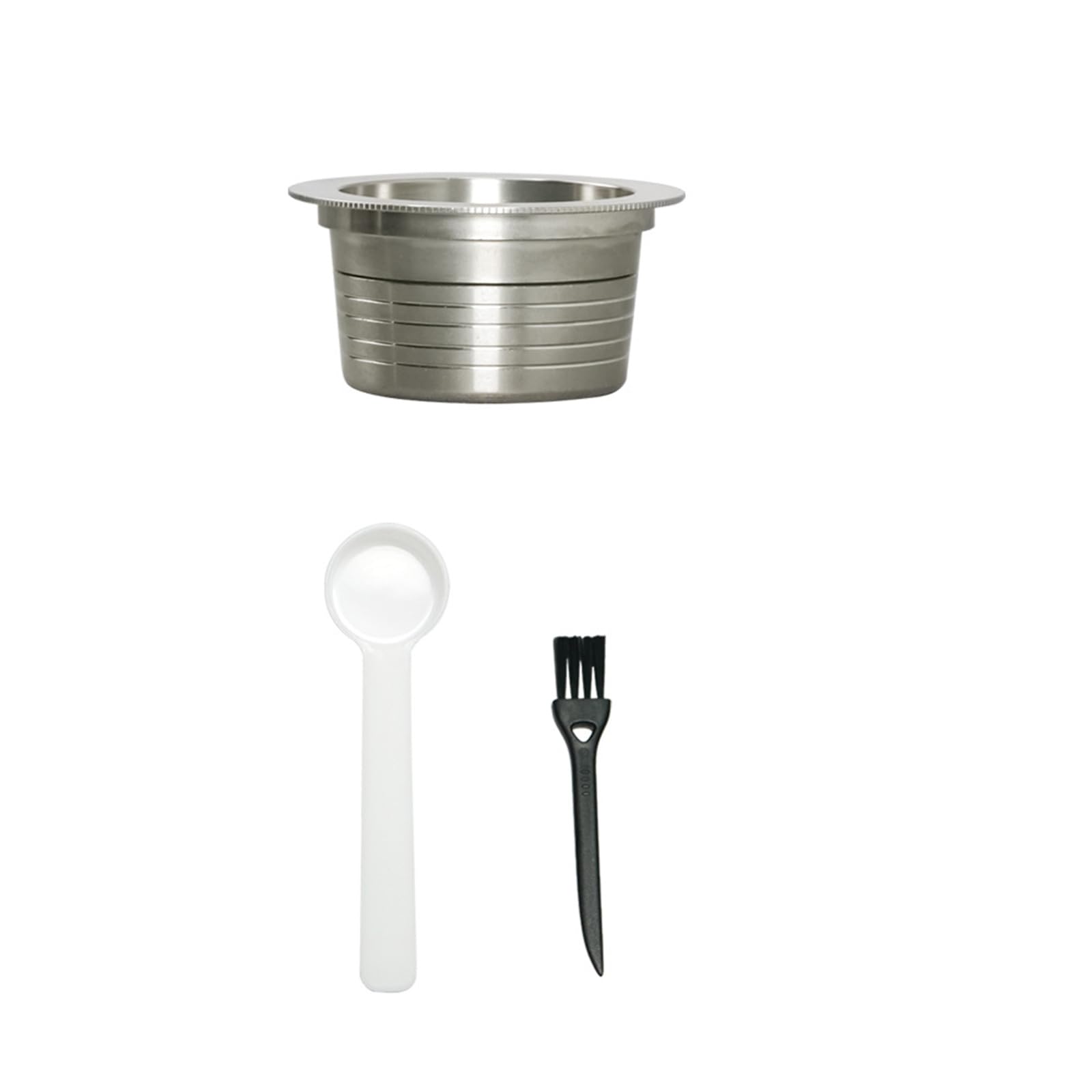 Kalttoy Generic Coffee Pods Filter Nonrust Steel Shell for Ground Coffee Brewing Dishwasher Safe and Sturdy Construction Pods Nonrust Steel Filter