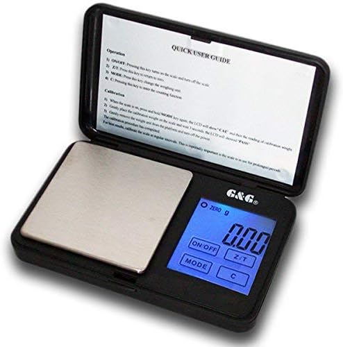 G&G TS-B 500g / 0.01g Pocket Digital Scales for Gold or Coins