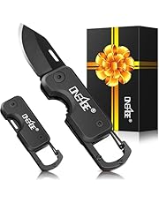 Gifts for Men Dad Husband - Stocking Stuffers for Men, Keychain EDC Gift with 1.62inch Blade - Pocket Gadgets for Everyday Carry - Christmas Mens Gift, Tools for Camping, Hiking, Camping Essentials