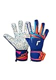 Reusch Guanti da portiere professionali per bambini e ragazzi, presa eccezionale, schiuma adesiva professionale da 4 mm, traspiranti, per allenamento e gioco, erba naturale, taglia 5 – 7,5