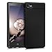 kwmobile TPU Silicone Case for BlackBerry Motion - Soft Flexible Shock Absorbent Protective Phone Cover - Metallic Black