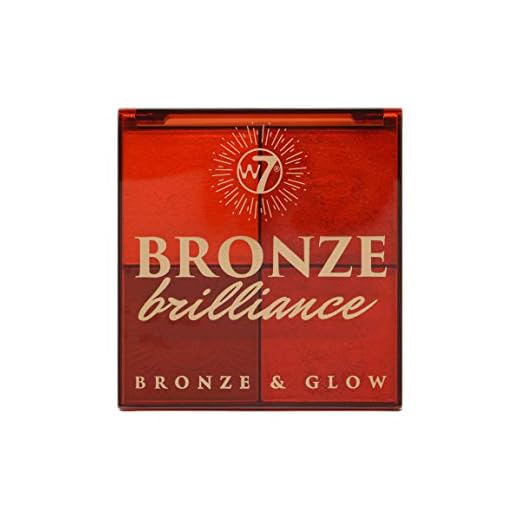 W7 | Bronze Brilliance | Paleta Bronze & Glow | Medium Dark