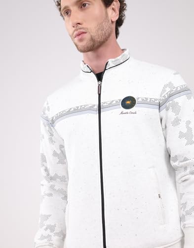 Image of Monte Carlo Men's Regular Fit Collared Neck Full Sleeve Solid Winter Tracksuit | Soft Warm Material | Stylish Sports & Casual Winter Wear for Men (Pack Of 1)