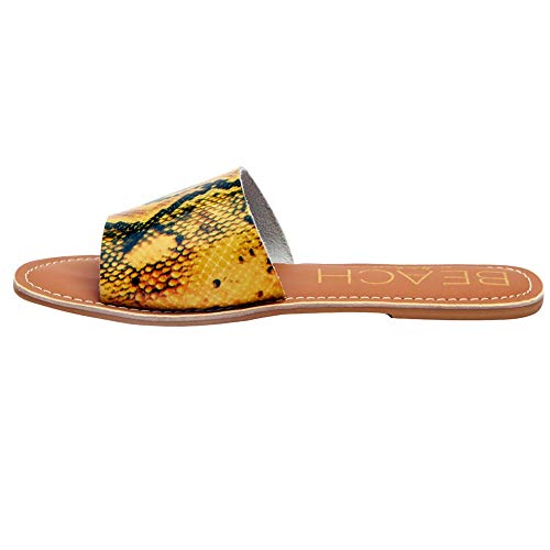 Image of BEACH by Matisse Womens Cabana Slide Casual Sandals Casual - White