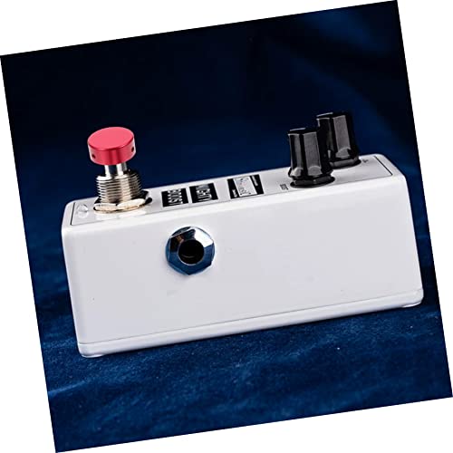 Vaguelly 5 Conjuntos De Efeitos De Mm De Guitarra De Superfície Vermelha E Parafusos De Fixação Mais