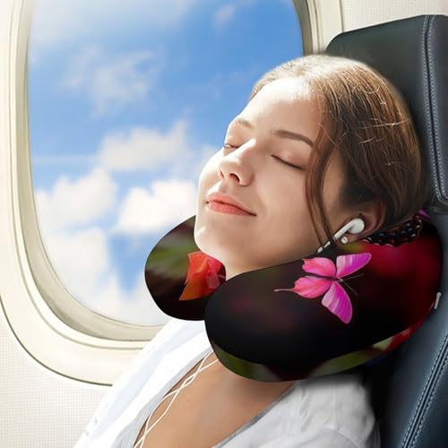 Almohada de Viaje de Material Memory Foam U miniatura 3